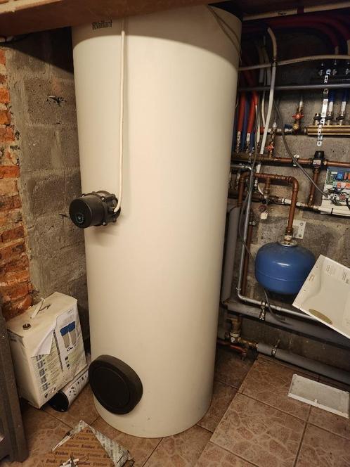 ZONNEBOILER + GAS CONDENSATIE KETEL +KAMER THERMOSTAAT, Doe-het-zelf en Bouw, Chauffageketels en Boilers, Gebruikt, Boiler, Aardgas