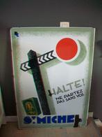 PLAQUE ST-MICHEL 1931, Collections, Enlèvement, Panneau publicitaire