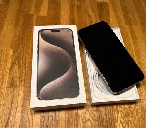IPHONE 15 PRO MAX 512GB | ZGAN | FACTUUR GARANTIE, Telecommunicatie, Mobiele telefoons | Apple iPhone, Zo goed als nieuw, 512 GB
