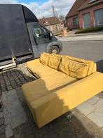 Hoekzetel te koop, Huis en Inrichting, Fauteuils, Ophalen, Gebruikt, 100 tot 125 cm, 125 cm of meer