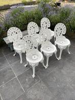 6 chaises de jardin en Alu vintage, Ophalen, Gebruikt, 6 zitplaatsen, Aluminium