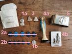 Lourdes hanger scapulier magneet steekspeld servetring, Sieraad, Gebruikt, Ophalen of Verzenden, Christendom | Katholiek
