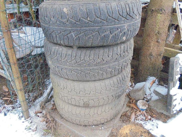 4 roues montées en pneus neige 205/55 R 16 pour peugeot 308, Auto-onderdelen, Banden en Velgen, Banden en Velgen, Winterbanden