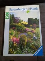 Ravensburger Puzzel 1500 stuks - Romantische tuin, Hobby en Vrije tijd, Ophalen of Verzenden, 500 t/m 1500 stukjes, Gebruikt, Legpuzzel