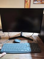 Dell pc met curved monitor, Ophalen, Zo goed als nieuw