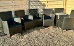 6 tuinstoelen te koop met kussens, Tuin en Terras, Ophalen, Zo goed als nieuw