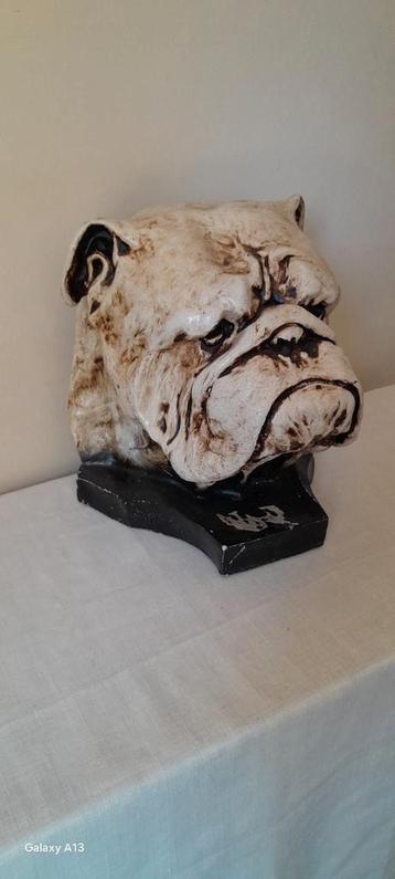Lourd et imposant tête de bouldogue, Enlèvement ou Envoi, Comme neuf