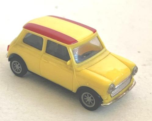 Mini Cooper geel Herpa * SPANJE *., Hobby en Vrije tijd, Modelauto's | 1:87, Zo goed als nieuw, Auto, Herpa, Ophalen of Verzenden