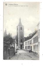 Fontaine-l'Evêque NA152: La rue de l'enseignement, Collections, Envoi, Avant 1920, Non affranchie, Hainaut