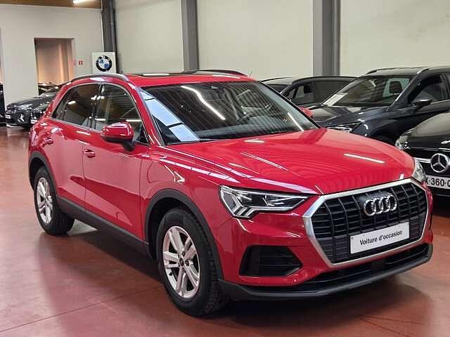 Audi Q3 1.5 TFSi manuelle + CUIR + PANO + NAVI + CAM, Auto's, Audi, Q3, ABS, Airbags, Airconditioning, Alarm, Bluetooth, Boordcomputer