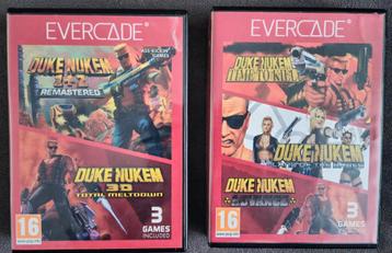 evercade DUKE NUKEM COLLECTION 1&2 TBE jeux disponible aux enchères