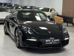 Porsche 718 2.0 Turbo Pdk Gps Xenon Sieges Turbo Ja 20 Carre, Auto's, Porsche, 4 cilinders, Zwart, Leder, 2 zetels