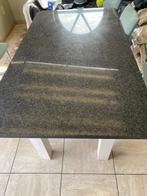 Granieten tafel, 50 tot 100 cm, 150 tot 200 cm, Gebruikt, Rechthoekig