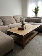 Eiken salontafel, Huis en Inrichting, Tafels | Salontafels, Ophalen, Gebruikt, 100 tot 150 cm, Mooi bij eiken interieur