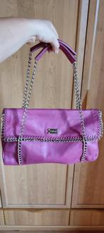 Sac cuir Melvin, Handtassen en Accessoires, Ophalen, Zo goed als nieuw, Roze