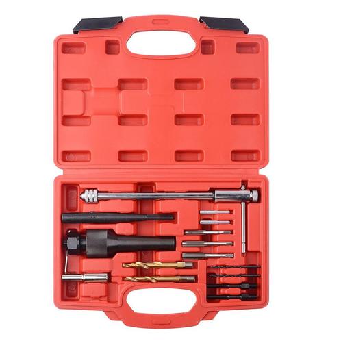 16 Delige Gloeibougie trekker set M8 - M10 mm gloeibougie ve, Doe-het-zelf en Bouw, Gereedschap | Handgereedschap, Nieuw, Ophalen of Verzenden