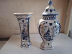 Delfs blauw handgemaakt origineel, Antiek en Kunst, Antiek | Vazen, Ophalen