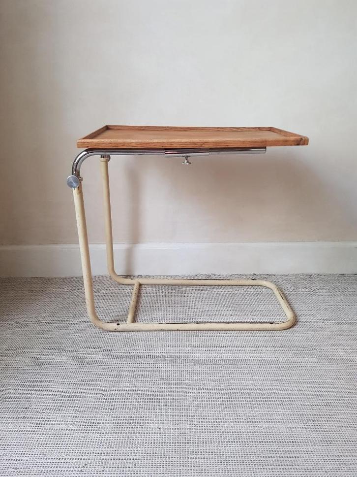 L'ADAP-TABLE - 1960 - Multifunctionele bijzettafel - brevet, Verzamelen, Retro, Huis en Inrichting, Ophalen of Verzenden