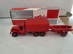10) brandweerwagen, Hobby en Vrije tijd, Modelauto's | 1:43, Ophalen of Verzenden, Zo goed als nieuw, Bus of Vrachtwagen, Solido