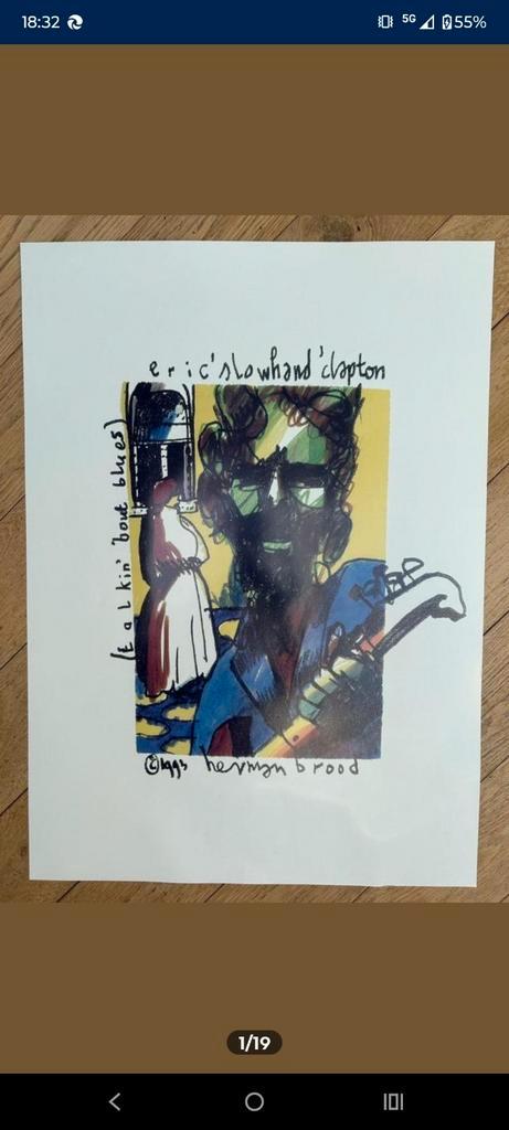 19 offset litho's herman brood pop serie, Antiek en Kunst, Kunst | Litho's en Zeefdrukken, Ophalen of Verzenden