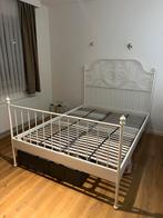 Lit IKEA 140X200, Enlèvement, Blanc, 140 cm, Comme neuf