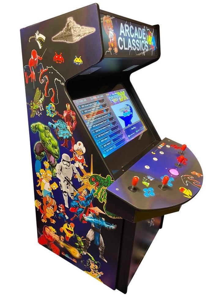 Arcade Kast 32 inch Fat 4 spelers Classic A (Nieuw), Collections, Machines | Autre, Neuf, Enlèvement ou Envoi