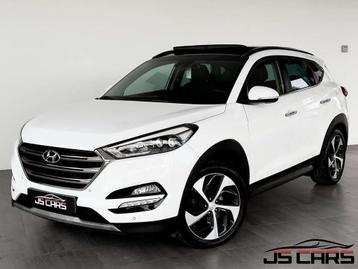 Hyundai Tucson 1.6 T-GDi 4WD *BOITE AUTO*CUIR*TOIT OUVR.*CAM beschikbaar voor biedingen