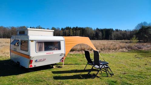 Caravan te huur, Caravans en Kamperen, Caravans, Particulier, tot en met 3, 500 - 750 kg, Rapido, Dwarsbed, 4 tot 5 meter, Koelkast