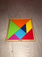 Houten tangram Tik Tak, Kinderen en Baby's, Ophalen of Verzenden, Zo goed als nieuw