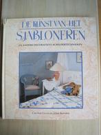 356 - De kunst van het sjabloneren, Livres, Loisirs & Temps libre, Diverse auteurs, Comme neuf, Scrapbooking et Bricolage, Envoi
