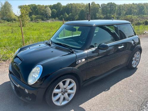 Mini cooper s 163cv, Auto's, Mini, Particulier, Cooper, Lederen bekleding, Benzine, 3 deurs, Zwart, Leder, Ophalen