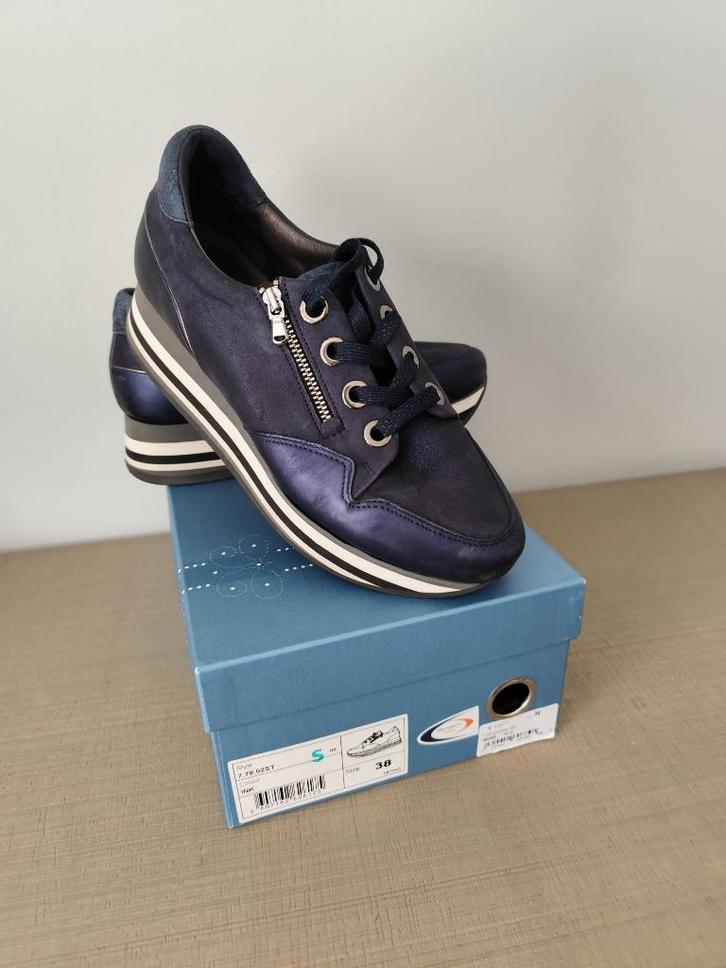 Schoenen Softwaves, maat 38, gratis..., Kleding | Dames, Schoenen, Zo goed als nieuw, Sneakers, Blauw, Ophalen of Verzenden