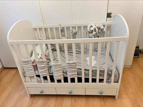 Lit bébé Gonatt IKEA + matelas aerosleep, Enfants & Bébés, Berceaux & Lits, Utilisé, Lit