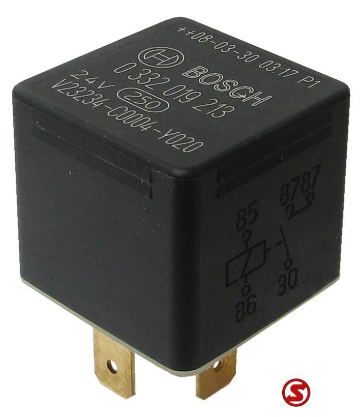 Occ Relais Bosch 24V 20A, Auto-onderdelen, Vrachtwagen-onderdelen, Overige merken, Elektronica en Kabels, Gebruikt