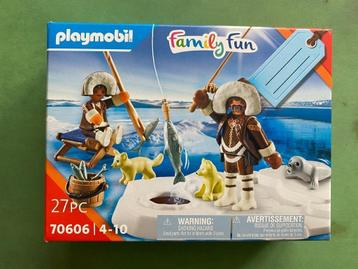 Playmobil Family Fun 70606 Ijsvissers beschikbaar voor biedingen