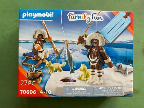 Playmobil Family Fun 70606 Ijsvissers, Kinderen en Baby's, Speelgoed | Playmobil, Nieuw, Complete set, Ophalen of Verzenden