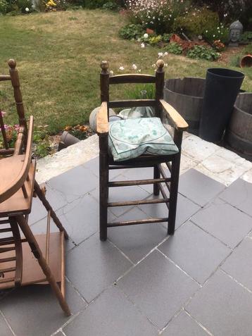 Ancienne chaise de table, Utilisé, Bois