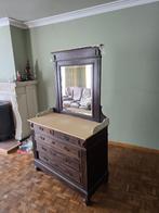 Antieke commode met spiegel, Antiek en Kunst, Ophalen