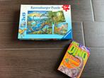 Ravensburger Puzzels Dinosaurussen 3 x 49 stukjes, Ophalen of Verzenden, 10 tot 50 stukjes, Zo goed als nieuw, 4 tot 6 jaar