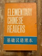 Elementary Chinese readers vintage books 4 stuks, Boeken, Ophalen of Verzenden, Gelezen, Niet van toepassing