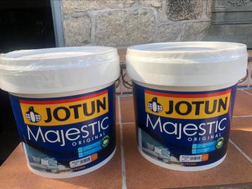 20 liter JOTUN MAJESTIC ORIGINAL kunststofverf  beschikbaar voor biedingen