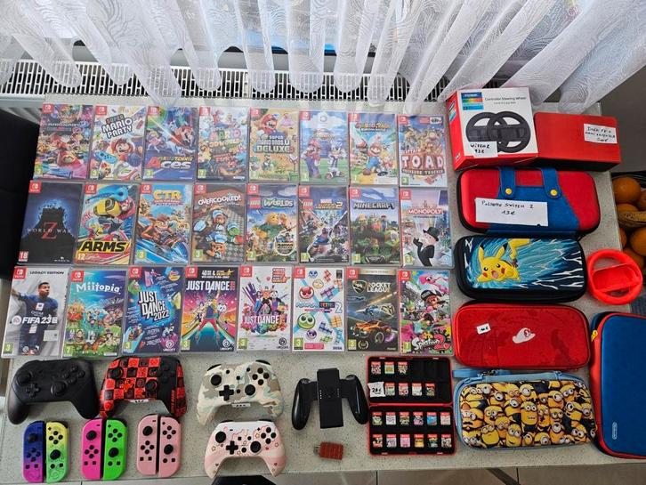 Nintendo Switch-games en accessoires, Games en Spelcomputers, Games | Nintendo Switch, Zo goed als nieuw, Ophalen of Verzenden