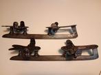 Antieke metalen schaatsen, Antiek en Kunst, Ophalen of Verzenden