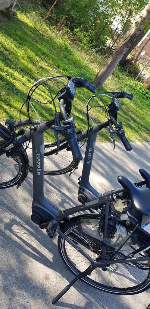 Koppel Elektrische Gazelle Luzern Bosch Plus middenmotor, Fietsen en Brommers, Elektrische fietsen, Zo goed als nieuw, Gazelle