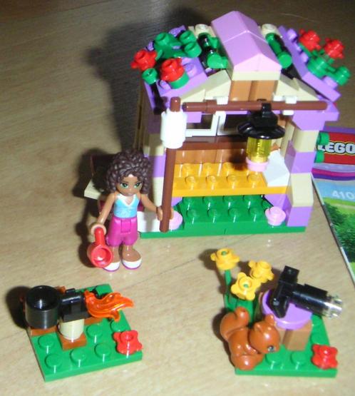 LEGO FRIENDS 41031 la hutte de forêt complet avec plan 2014, Enfants & Bébés, Jouets | Duplo & Lego, Comme neuf, Lego, Ensemble complet