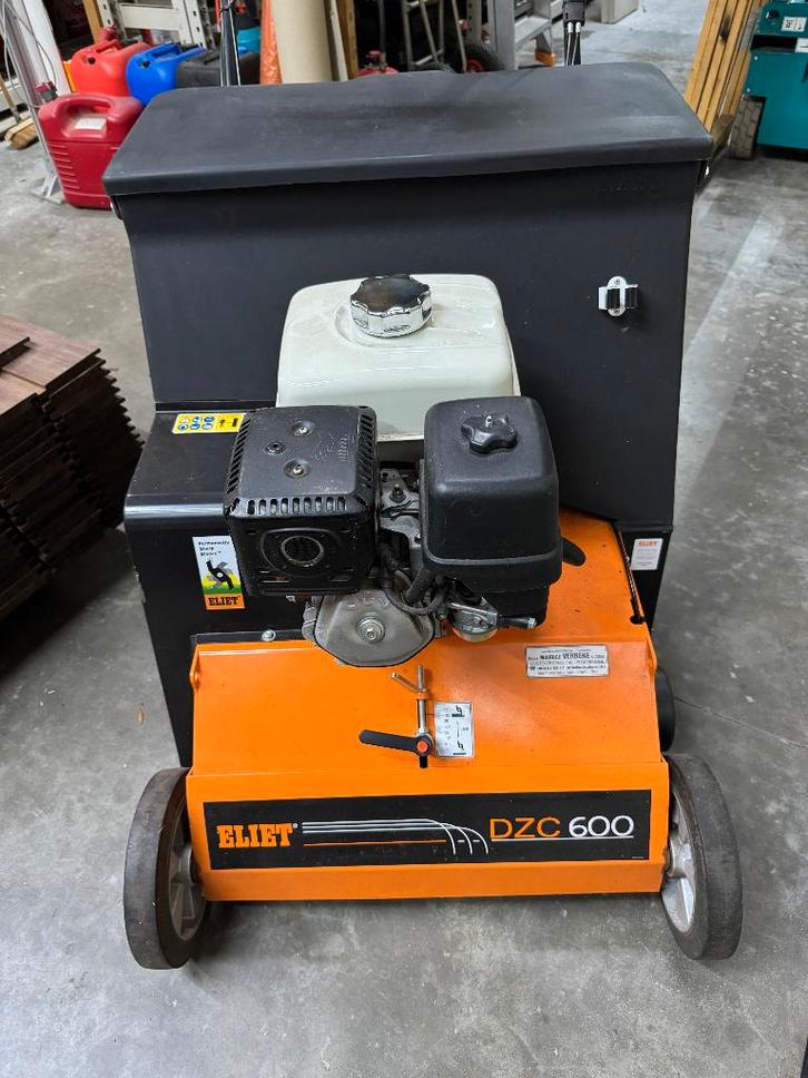 ELIET DOORZAAIMACHINE DZC600, DOORZAAIER, Tuin en Terras, Grasmaaiers, Zo goed als nieuw, Ophalen
