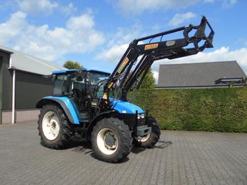 New Holland TL 90 + frontlader beschikbaar voor biedingen