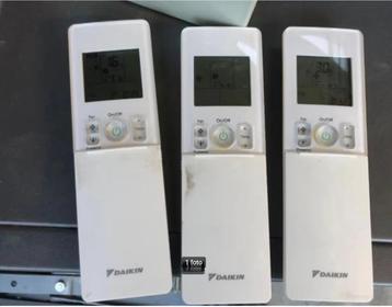 4 x daikin airco afstandsbediening, Elektronische apparatuur, Airco's, Ophalen, Gebruikt, Afstandsbediening