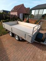 Dubbelasser elektrische kipper aanhangwagen, Auto diversen, Aanhangers en Bagagewagens, Ophalen, Gebruikt