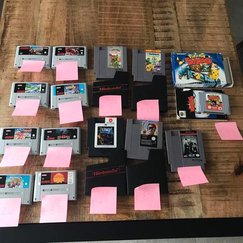 Jeux Nintendo NES SNES et N64. Pokémon, Mario, tortues, Consoles de jeu & Jeux vidéo, Consoles de jeu | Nintendo NES, Comme neuf